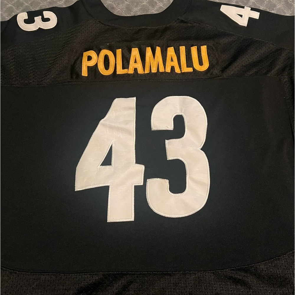 Troy Polamalu #43 Pittsburgh Steelers jersey